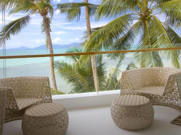 Panu Luxury Beachfront Apartments Bophut Exteriör bild