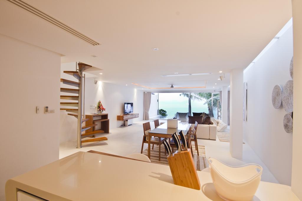 Panu Luxury Beachfront Apartments Bophut Rum bild